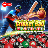 Cricket Ball Roulette perya live casino icon